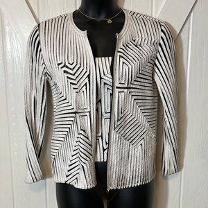 Andrea Rosati Art To Wear Blazer - Cami Set